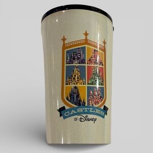 Disney Corkcicle Tumbler Castles of Disney Magic with lid Disney parks 2022